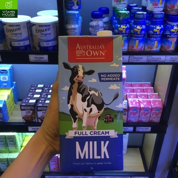 Sữa tươi tiệt trùng Úc Australia's Own