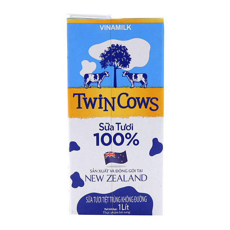 Sữa tươi tiệt trùng Vinamilk Twin Cows thơm ngon