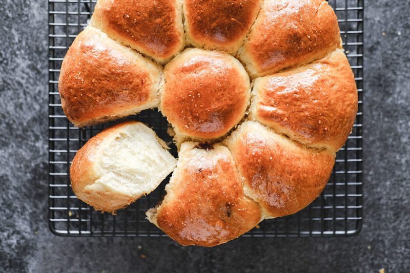 Bánh mì sữa mềm thành phẩm