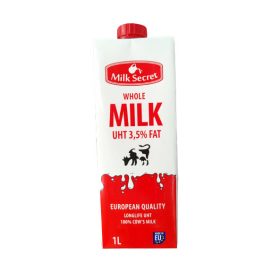 Sữa Tươi Nguyên Chất Tiệt Trùng Không Đường Milk Secret Hộp 1 Lít