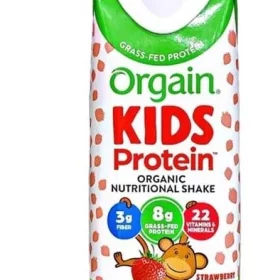 Sữa Hữu Cơ Orgain Kids Protein Vị Dâu 244ML x 18 Hộp