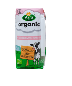 Sữa tươi hữu cơ vị dâu Arla 200ml