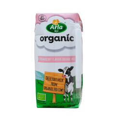 Sữa tươi hữu cơ vị dâu Arla 200ml