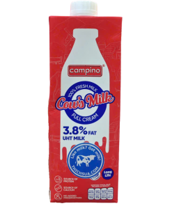 Sữa tươi Capino Full Cream Cow’s Milk 3,8%