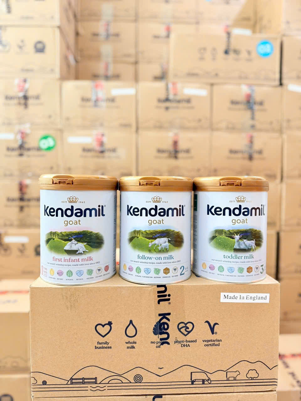 Sữa bột Kendamil Goat số 3